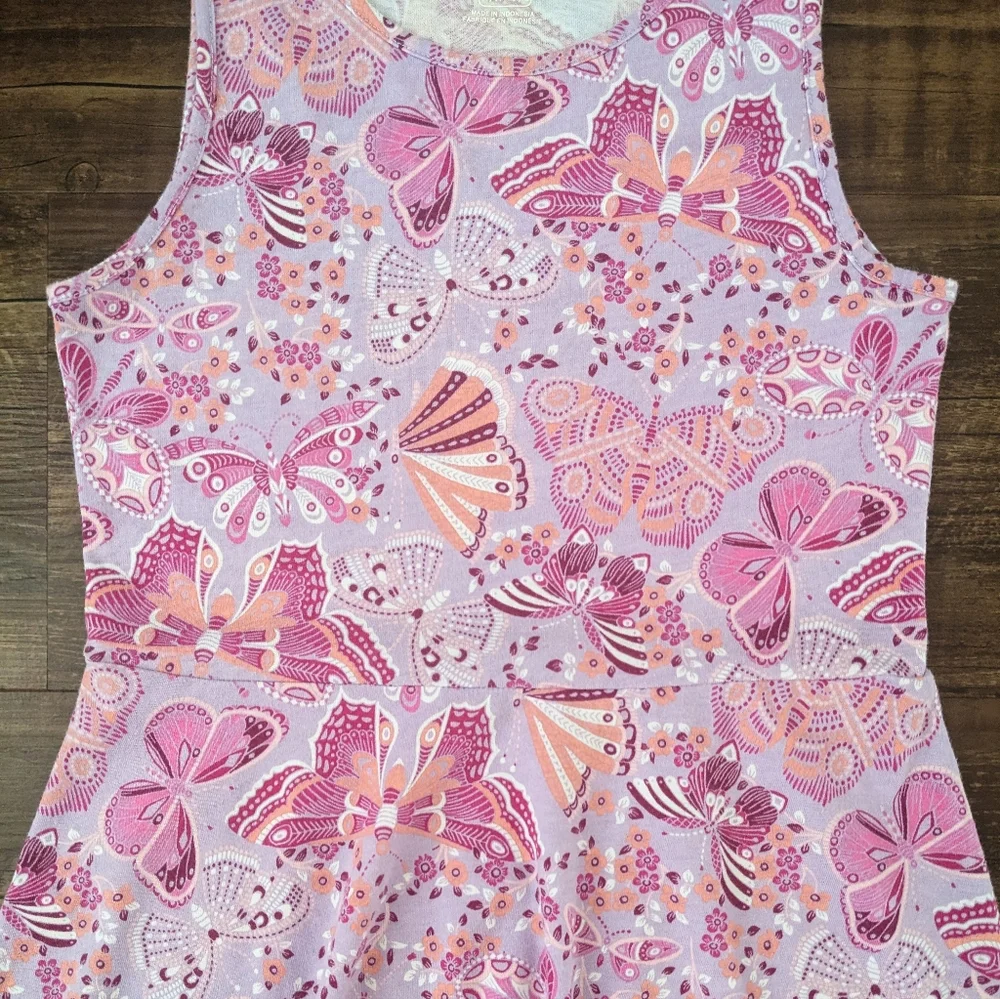 Children's Place Purple Butterfly Dress